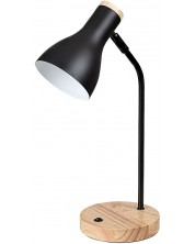 Stolna svjetiljka Rabalux - Ferb 74002, E 14, 1 x 25 W, crni mat -1