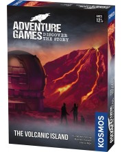 Društvena igra Adventure Games - The Volcanic Island - obiteljska -1