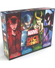 Društvena igra Marvel Dice Throne 4 Hero Box - Scarlet Witch vs Thor vs Loki vs Spider-Man