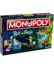 Društvena igra Hasbro Monopoly - Rick and Morty Edition -1
