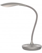 Stolna svjetiljka Rabalux Belmont, 5W, zlatna, s USB izlazom