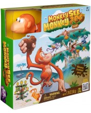 Društvena igra Spin Master: Monkey See Monkey Poo - Dječja -1
