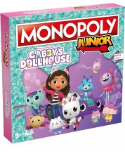 Društvena igra Monopoly Junior: Gabby's Dollhouse - Dječja -1