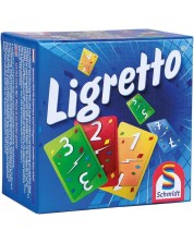 Društvena igra Ligretto card game: Blue set - Obiteljska