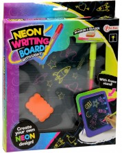 Neonska svjetleća ploča Toi Toys - S markerom i spužvicom -1
