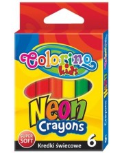 Neonske pastele Colorino Kids - 6 boja