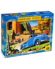 Slagalica New York Puzzle od 48 dijelova - Barnyard Pickup -1