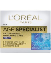 L'Oréal Age Specialist Noćna krema za lice, 35 +, 50 ml