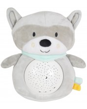 Noćna lampa i reflektor Moni Toys - Snuggly, Raccoon -1