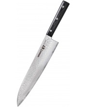Nož šefa kuhinje Samura - Damascus, 67 slojeva, 24 cm, damascirani čelik