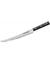 Nož za rezanje kriški Samura - Damascus Tanto, 67 slojeva, 23 cm, damascirani čelik -1