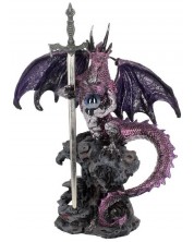 Nož za pisma Nemesis Now Adult: Dragons - Purple Dragon, 22 cm