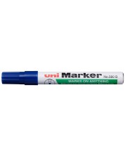 Permanentni marker Uniball na bazi ulja – Plavi