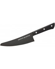 Nož šefa kuhinje Samura - Shadow, 16.6 cm, crni neljepljivi premaz