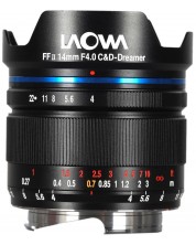 Objektiv Laowa - FF II, 14mm, f/4.0 C&D-Dreamer, za Canon R