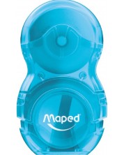 Gumica-šiljilo Maped  Loopy - Translucent, plava -1