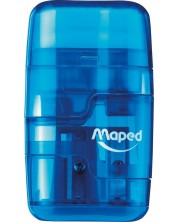 Gumica-šiljilo Maped Connect - Тransparent, plava