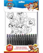 Bojanje po brojevima Kids Licensing - Paw Patrol -1