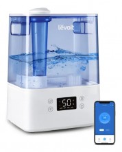 Ovlaživač zraka Levoit - Classic 300S, 6 l, 26W, bijelo/plavi -1