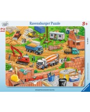 Puzzle Ravensburger od 12 dijelova - Gradilište