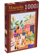 Slagalica Magnolia od 1000 dijelova - Žena s djetetom -1