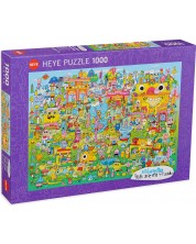 Puzzle Heye od 1000 dijelova - Zabavno selo