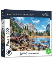 Slagalica Trefl od 500 dijelova - Nacionalni park Yosemite -1