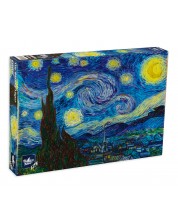 Slagalica Black Sea Lite od 1000 dijelova - Zvjezdana noć, Vincent van Gogh