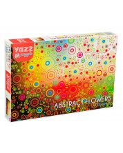 Slagalica Yazz Puzzle od 1000 dijelova - Apstraktno cvijeće -1