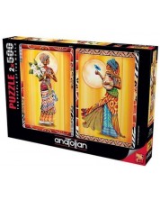 Puzzle Anatolian 2 u 1 - Afrikanke 
