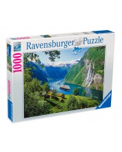 Slagalica Ravensburger od 1000 dijelova - Norveška