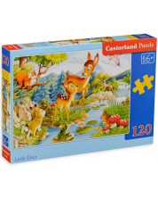 Puzzle Castorland od 120 dijelova - Igre u šumi