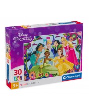 Slagalica Clementoni od 30 dijelova - Disney princeze