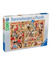 Slagalica Ravensburger od 1500 dijelova - Ljubav kroz vjekove ​