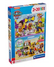 Slagalica Clementoni od 2 x 20 dijelova - PAW Patrol -1