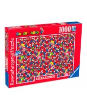 Slagalica Ravensburger od 1000 dijelova - Super Mario izazov