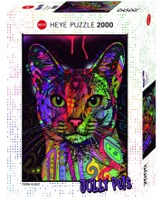 Slagalica Heye od 2000 dijelova - Mačka, Dean Russo -1