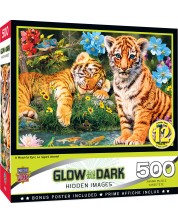 Puzzle Master Pieces od 500 dijelova - Slatki tigrići