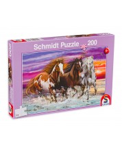 Slagalica Schmidt od 200 dijelova - Konji i zalazak sunca