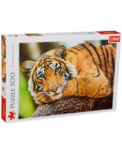 Puzzle Trefl od 500 dijelova - Portret tigra