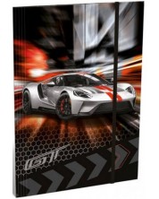 Mapa s elastičnom trakom А4 Lizzy Card - Ford GT Silver