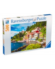 Slagalica Ravensburger od 500 dijelova - Jezero Como, Italija
