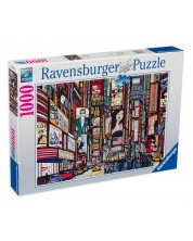 Slagalica Ravensburger od 1000 dijelova - Šareni New York