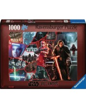 Slagalica Ravensburger od 1000 dijelova - Zlikovci iz Ratova zvijezda: Kylo Ren -1