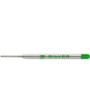 Punjenje za kemijske olovke Ico Silver - 0.8 mm, zeleno -1