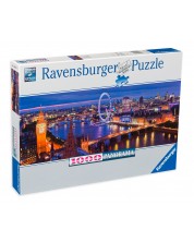 Panoramska slagalica Ravensburger od 1000 dijelova - Noćni London -1