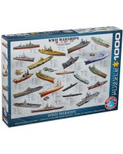 Slagalica Eurographics od 1000 dijelova – Ratni brodovi Drugog svjetskog rata
