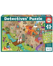 Puzzle Educa od 50 dijelova - Detektivi u dvorcu