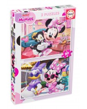Slagalica Educa od 2 x 20 dijelova - Minnie Mouse