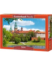 Slagalica Castorland od 500 dijelova - Kraljevski dvorac Wawel, Krakow, Poljska -1